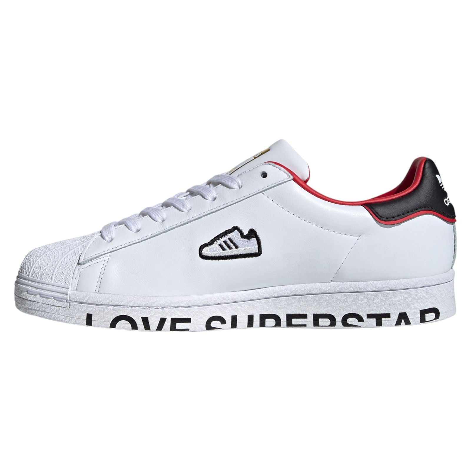 adidas Original Superstar Valentine's Day Shoe - White - ViaductClothing -  -  