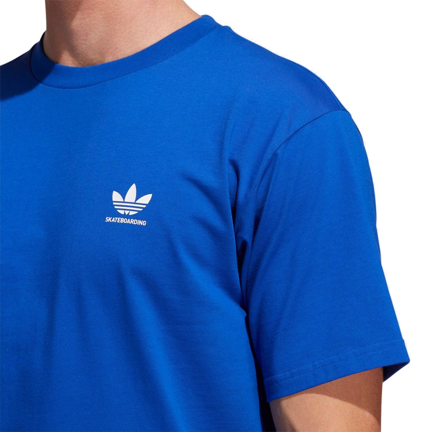 adidas Originals 2.0 Skateboarding Trefoil T Shirt - Blue - ViaductClothing -  -  