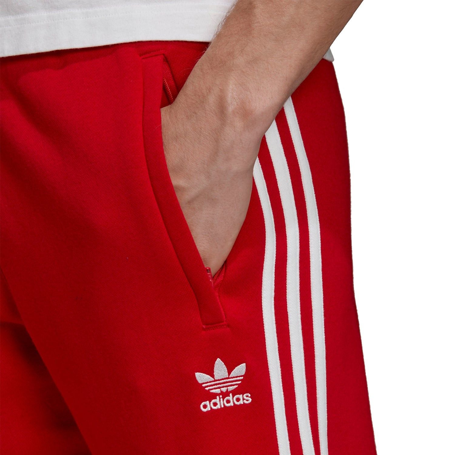 adidas Originals 3-Stripe Joggers - Scarlet - ViaductClothing -  -  