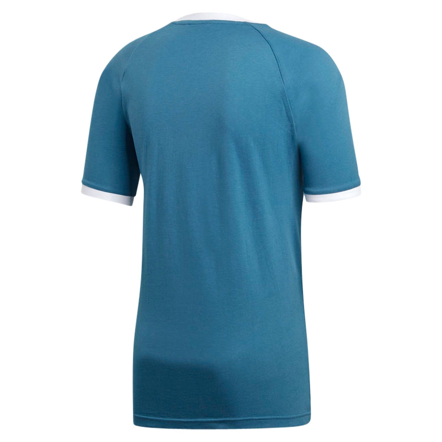 adidas Originals 3-Stripe T Shirt - Blanch Blue - ViaductClothing -  -  