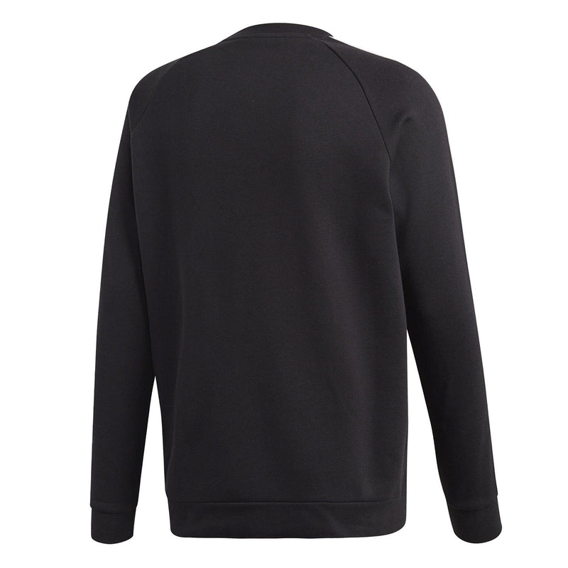 adidas Originals 3-Stripes Crewneck Sweatshirt - Black - ViaductClothing -  -  