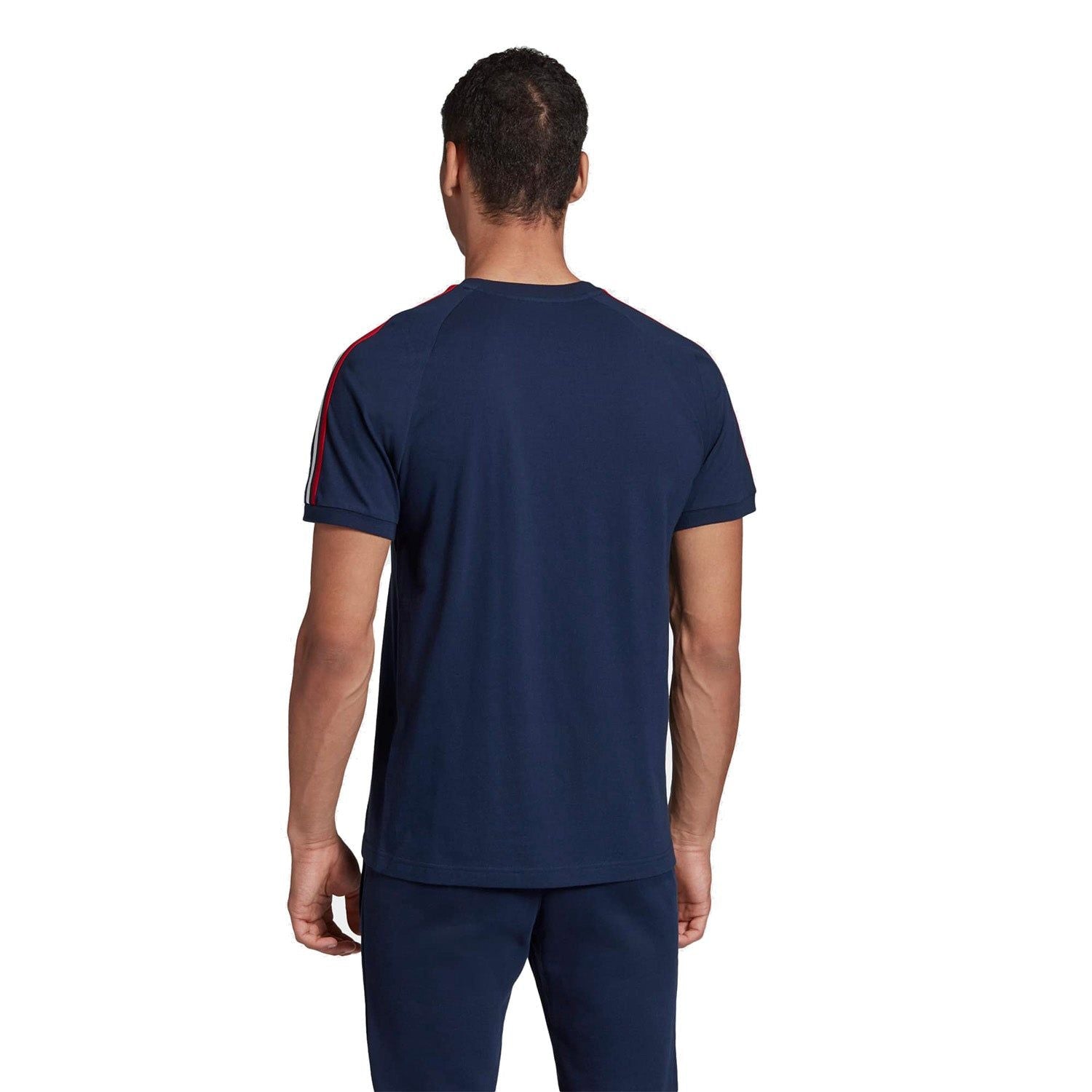 adidas Originals 3-Stripes France Tee - Navy - ViaductClothing -  -  