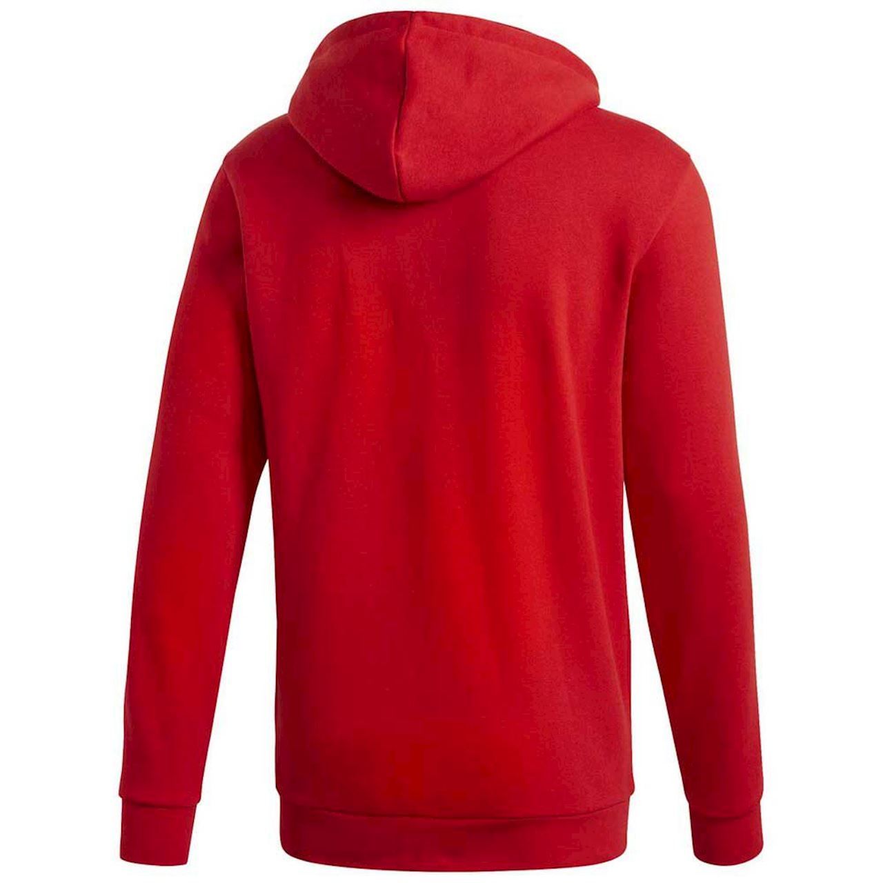 adidas Originals 3-Stripes Full Zip Hoodie - Red - ViaductClothing -  -  