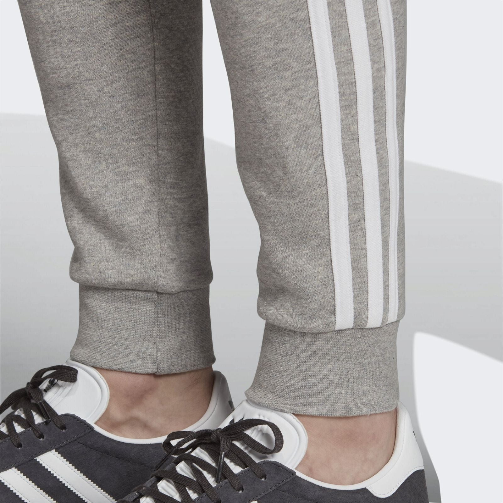 adidas Originals 3 Stripes Sweatpants Grey ED6024 ViaductClothing