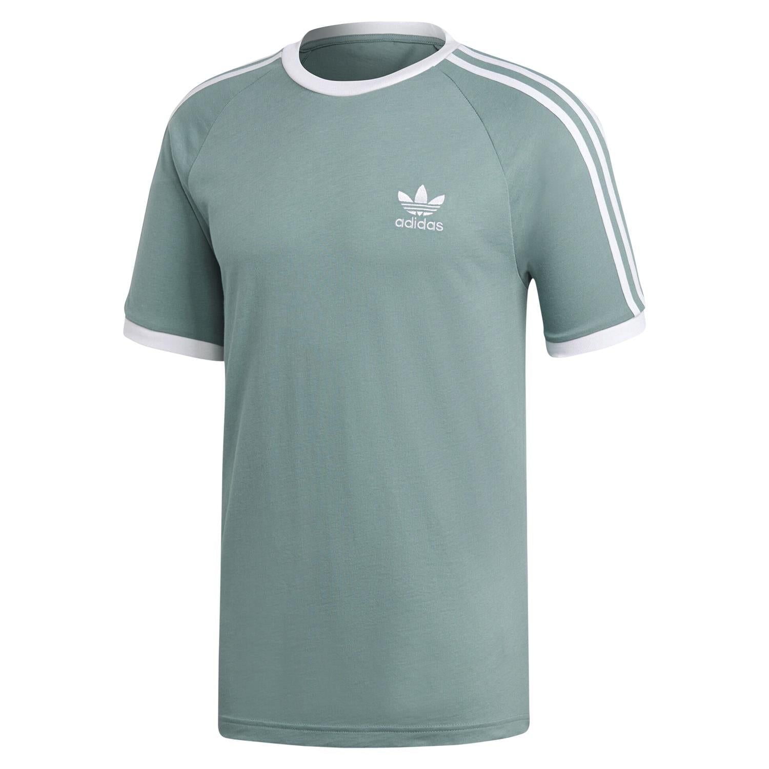 adidas Originals 3-Stripes Tee - Green - ViaductClothing -  -  