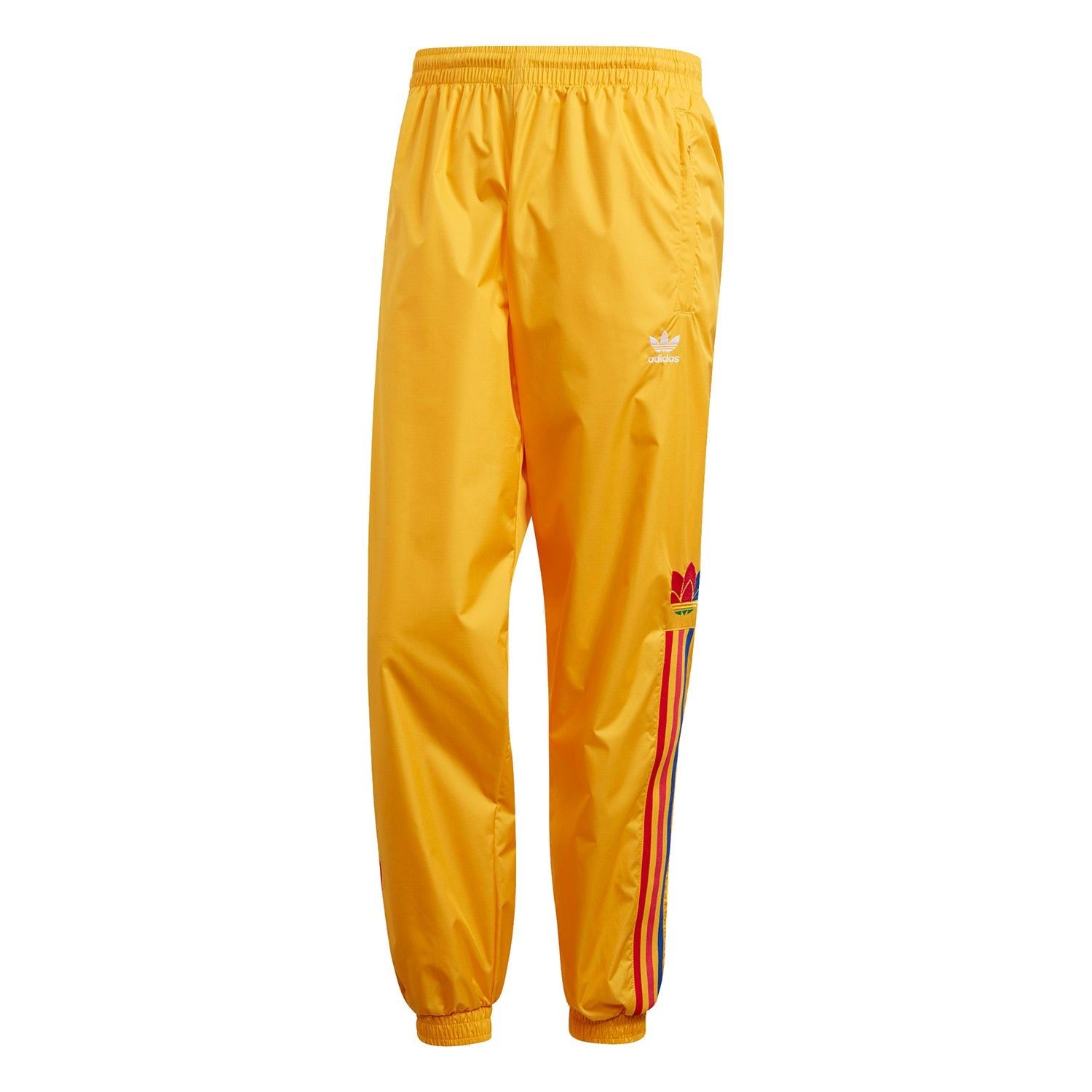 adidas Originals 3D Trefoil 3-Stripes Track Pants - Yellow - ViaductClothing -  -  