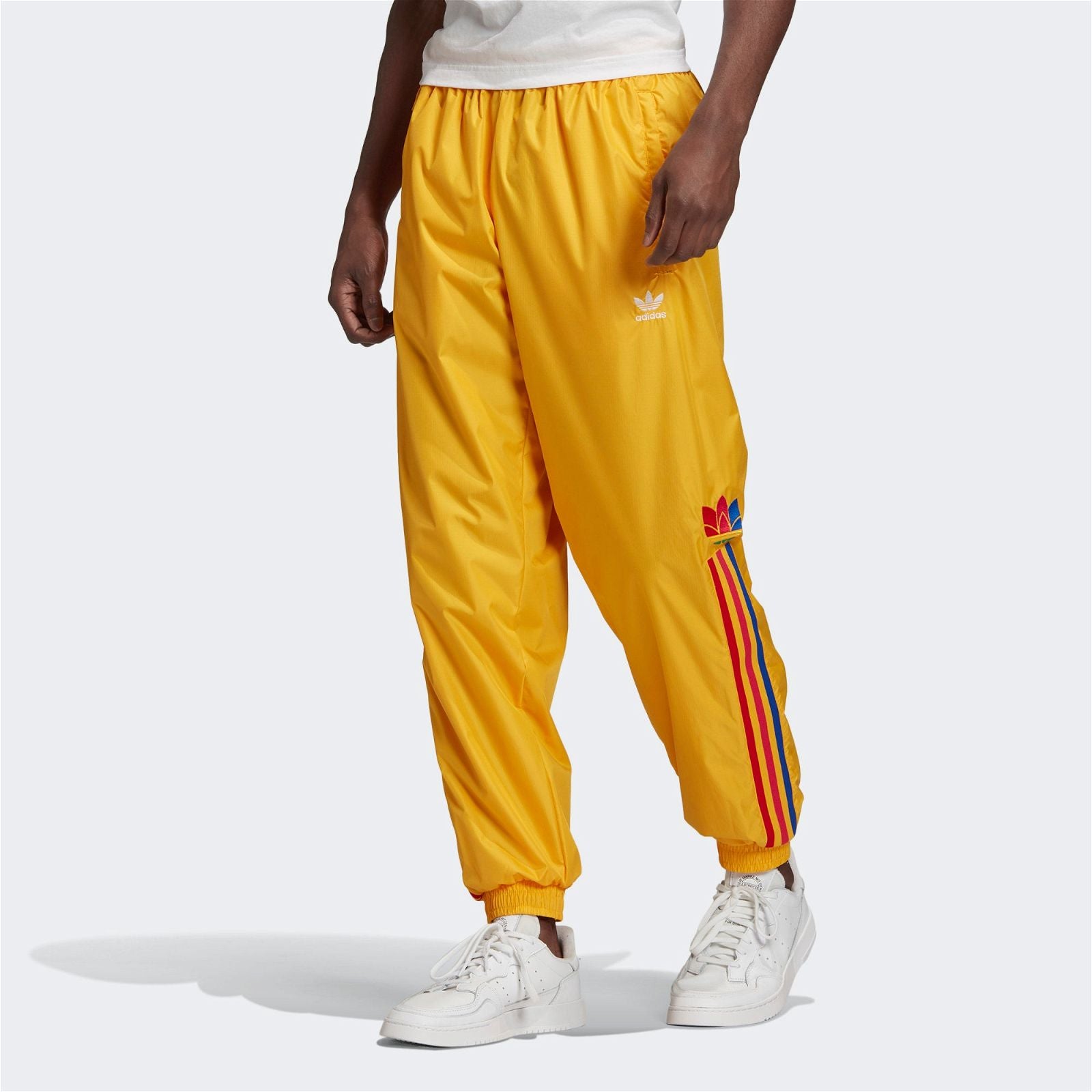 adidas Originals 3D Trefoil 3-Stripes Track Pants - Yellow - ViaductClothing -  -  