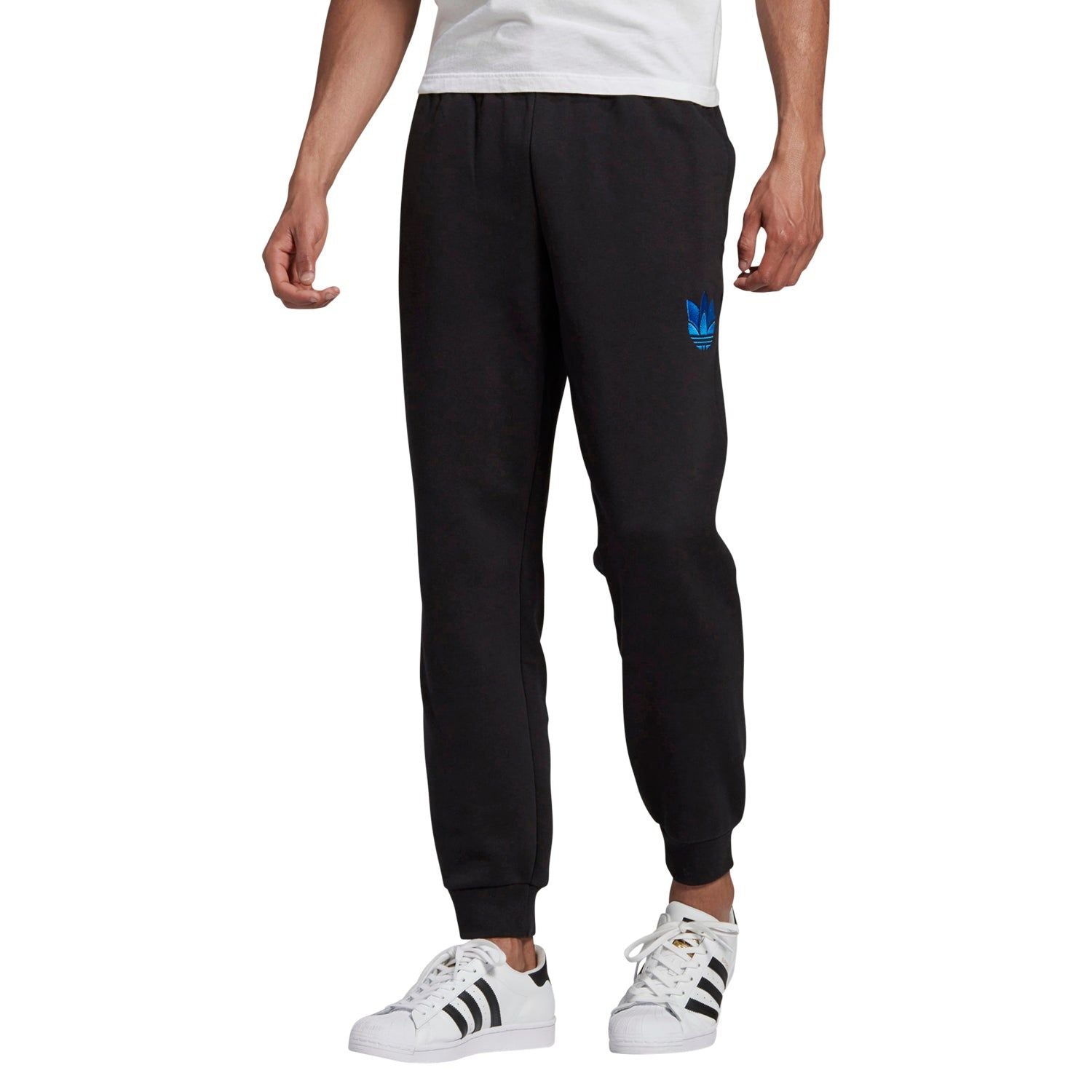 adidas Originals 3D Trefoil Graphic Sweat Pant Joggers - Black - ViaductClothing -  -  