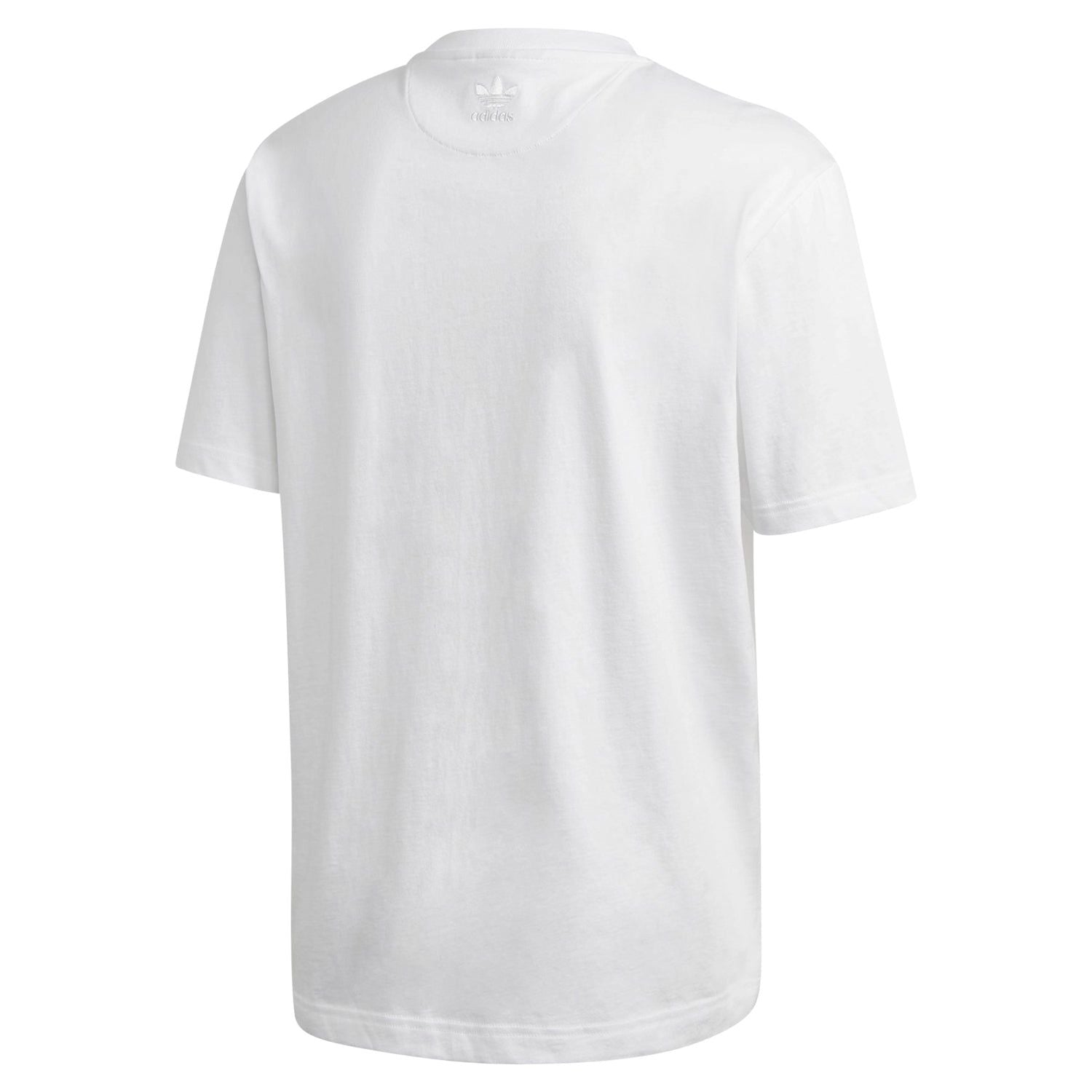 adidas Originals 3D Trefoil Graphic Tee - White - ViaductClothing -  -  