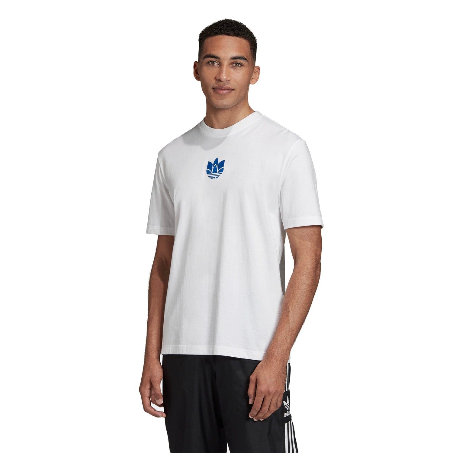 adidas Originals 3D Trefoil Graphic Tee - White - ViaductClothing -  -  