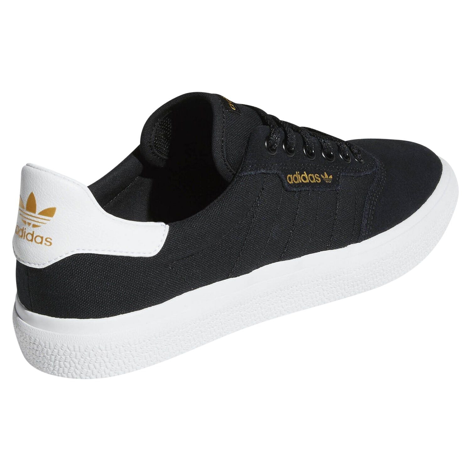 adidas Originals 3MC Vulc Shoes - Black - ViaductClothing -  -  