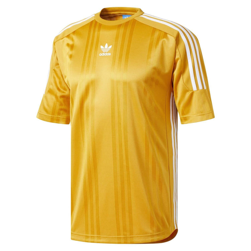 adidas Originals 3 Stripe Jersey - Yellow - ViaductClothing -  -  