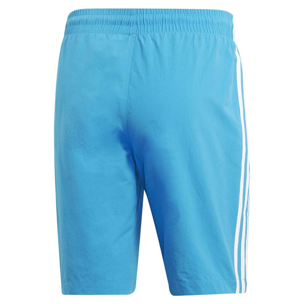 adidas Originals 3 Stripes Swim Shorts - Blue - ViaductClothing -  -  