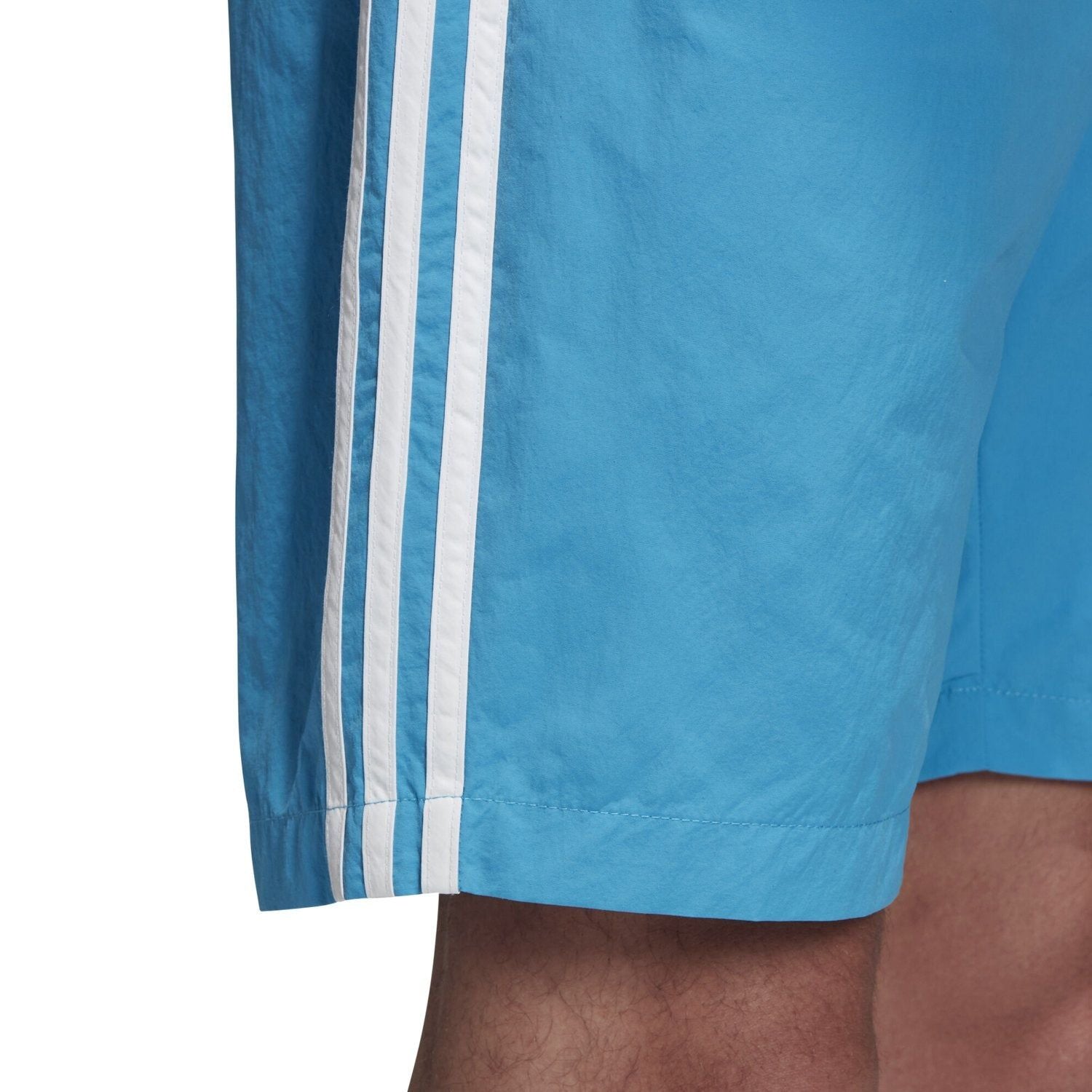 adidas Originals 3 Stripes Swim Shorts - Blue - ViaductClothing -  -  