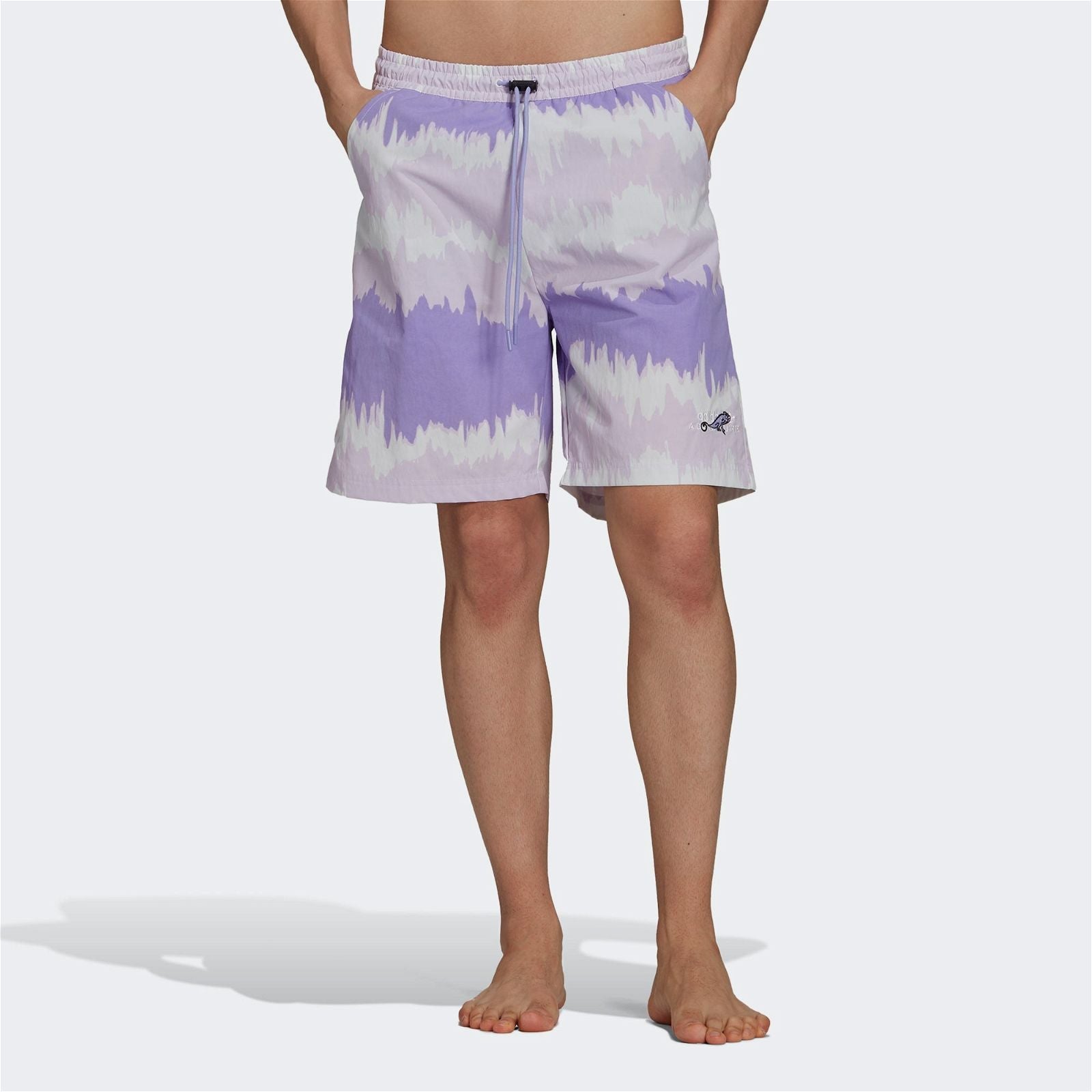 adidas Originals ADV Adventure Archive AOP Shorts - Purple - ViaductClothing -  -  