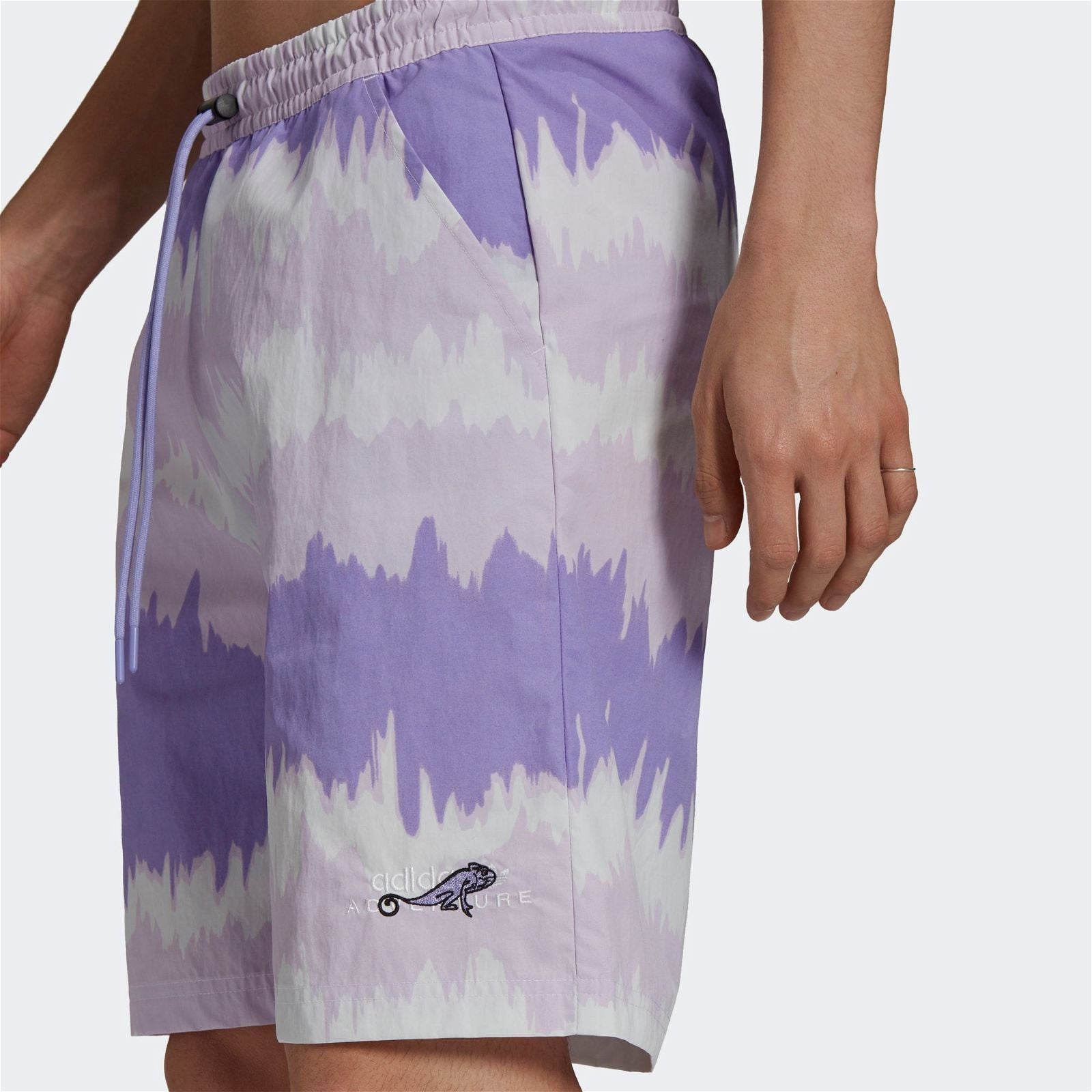 adidas Originals ADV Adventure Archive AOP Shorts - Purple - ViaductClothing -  -  