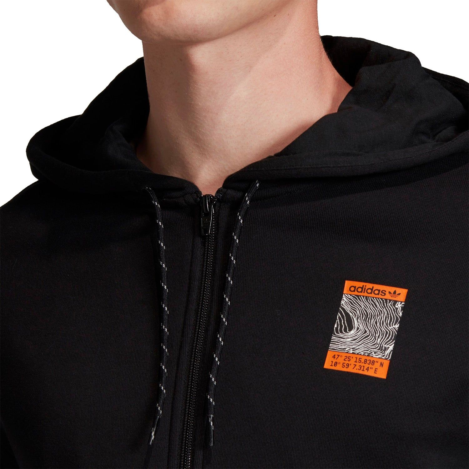 adidas Originals ADV Adventure Full-Zip Hoodie - Black - ViaductClothing -  -  
