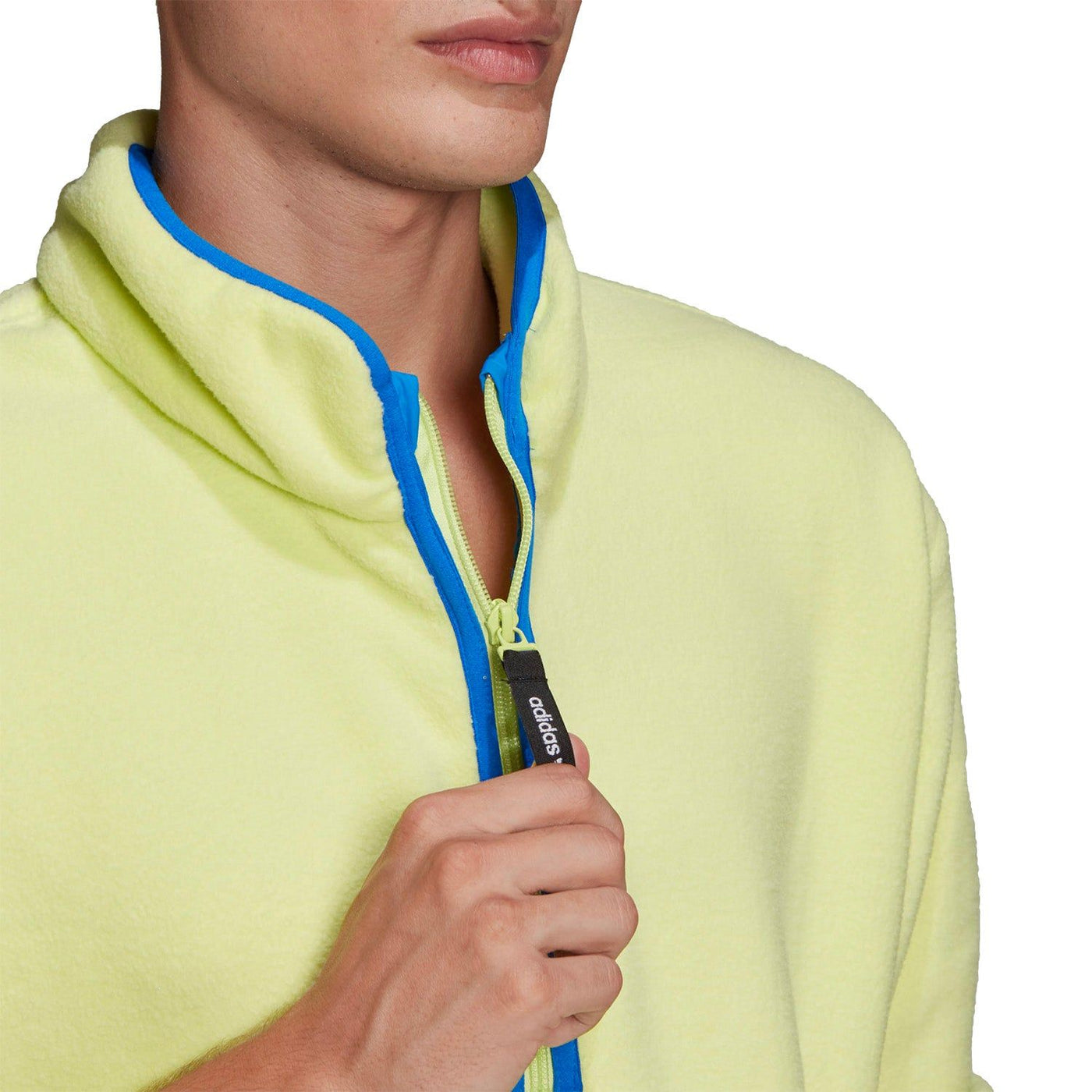 Frozen yellow adidas jacket top