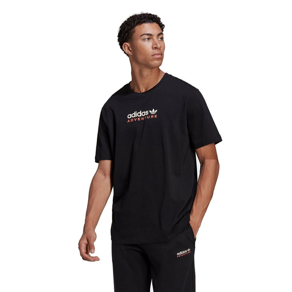 adidas Originals ADV Adventure Mountain Spray Tee - Black - ViaductClothing -  -  