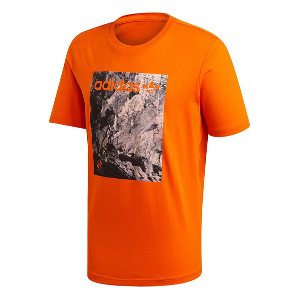 adidas Originals ADV Adventure T-Shirt - Orange - ViaductClothing -  -  