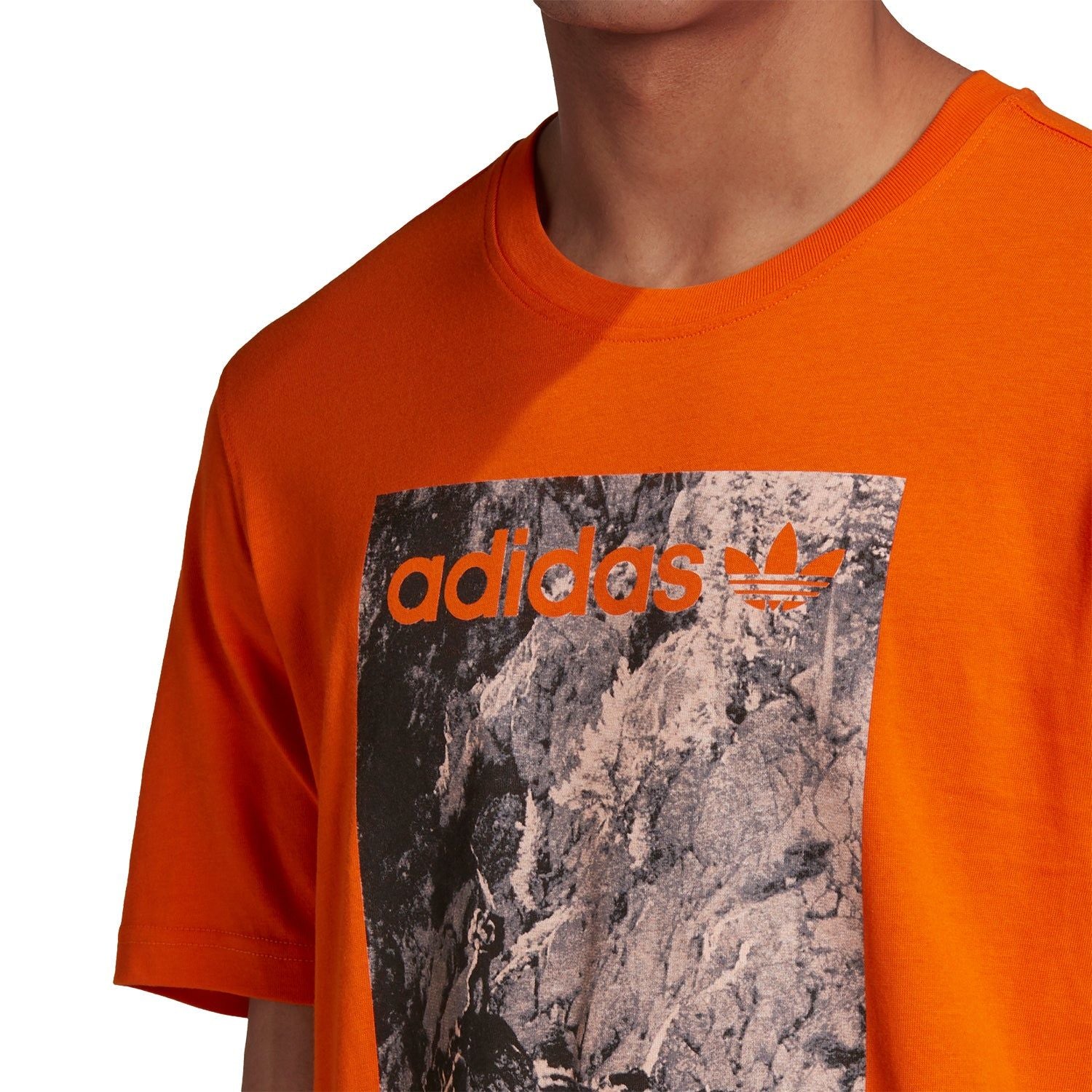 adidas Originals ADV Adventure T-Shirt - Orange - ViaductClothing -  -  