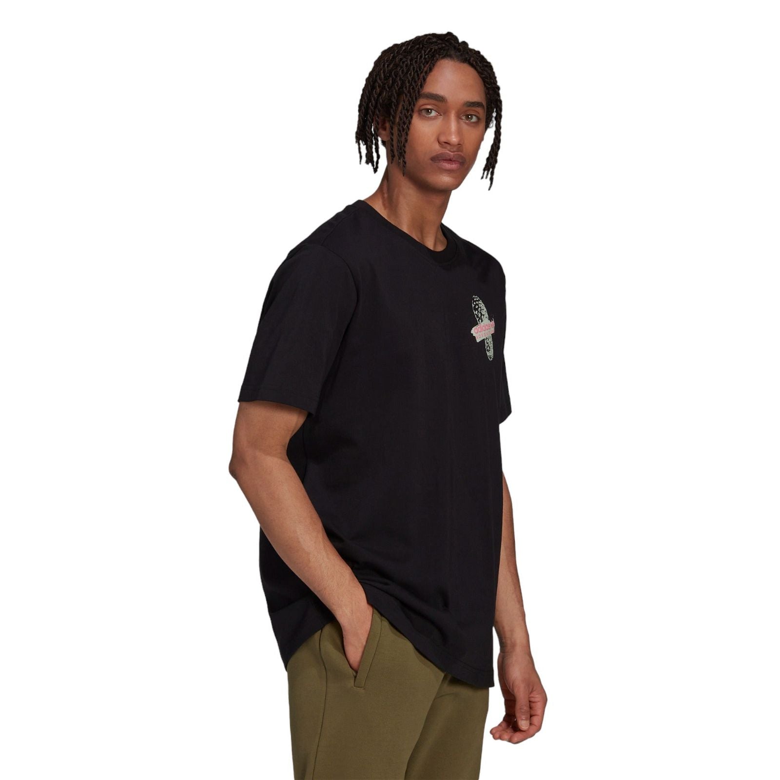 adidas Originals ADV Adventure Trail Tee - Black - ViaductClothing -  -  
