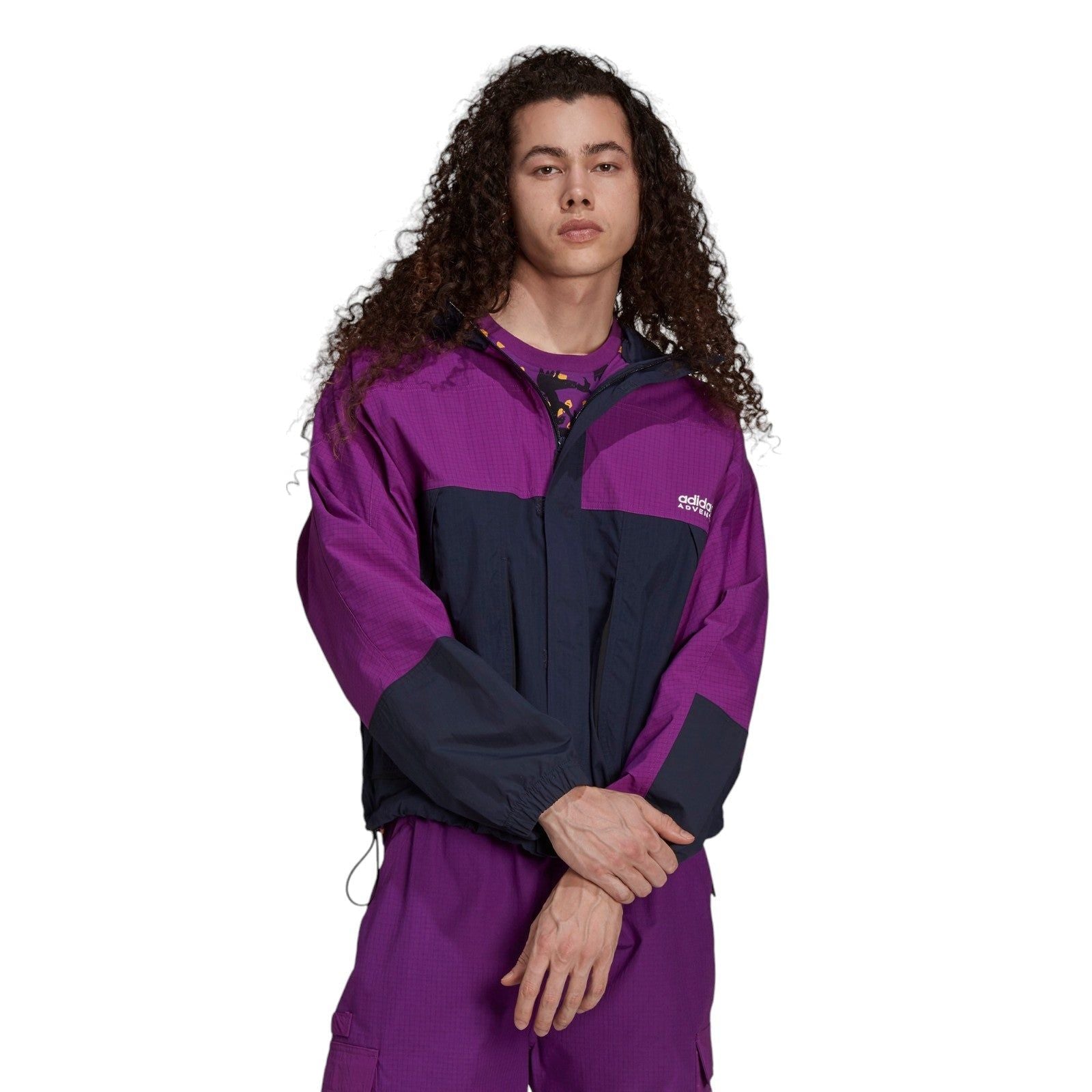 adidas Originals ADV Adventure Woven Windbreaker - Legend Ink - ViaductClothing -  -  