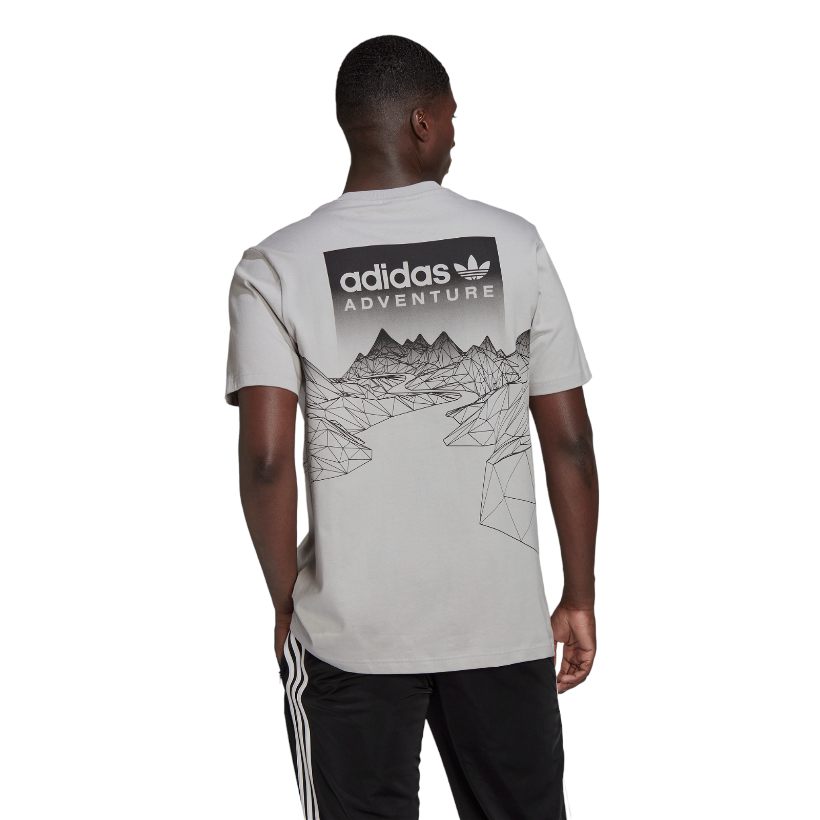 adidas Originals ADV Mountain T-Shirt - Grey Two - ViaductClothing -  -  