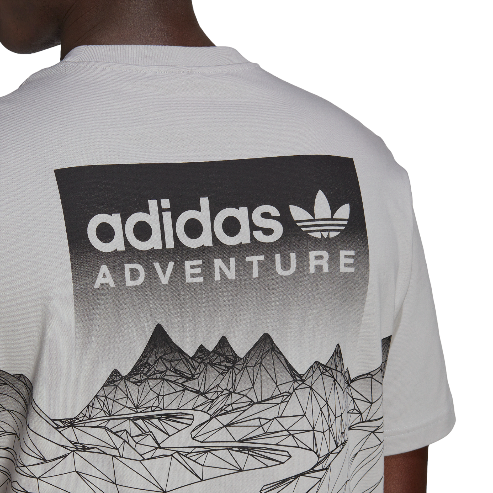adidas Originals ADV Mountain T-Shirt - Grey Two - ViaductClothing -  -  