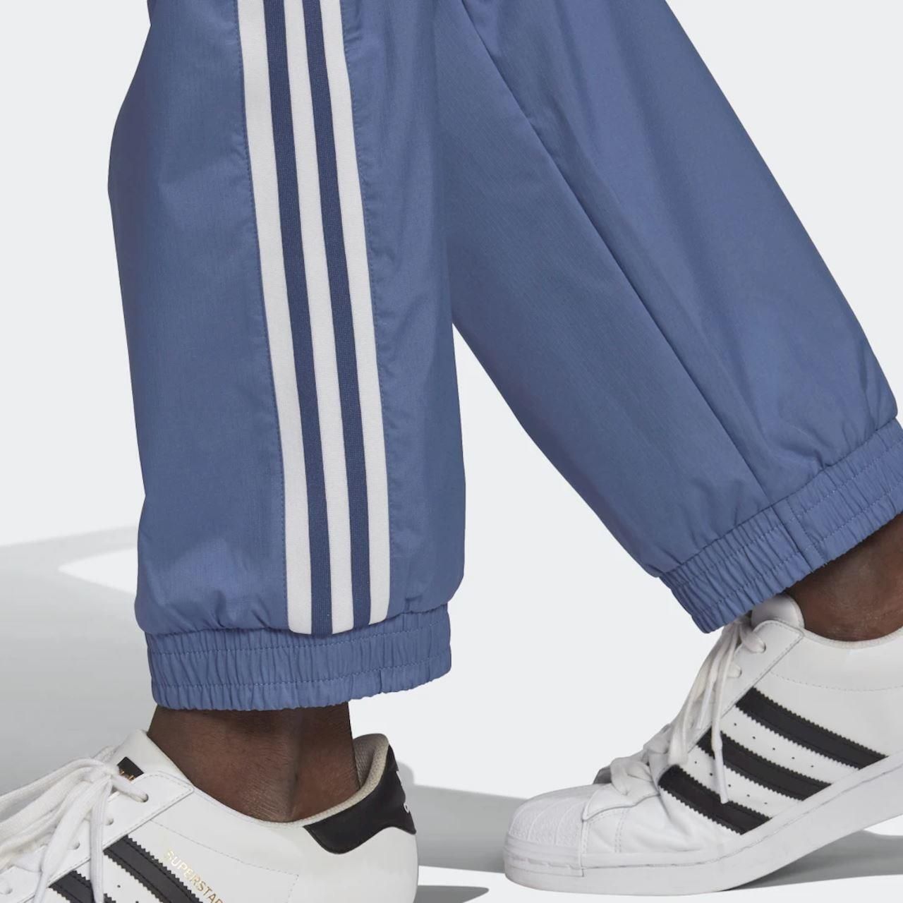 adidas Originals Adicolor 3D Trefoil 3-Stripes Track Pants - Blue - ViaductClothing -  -  