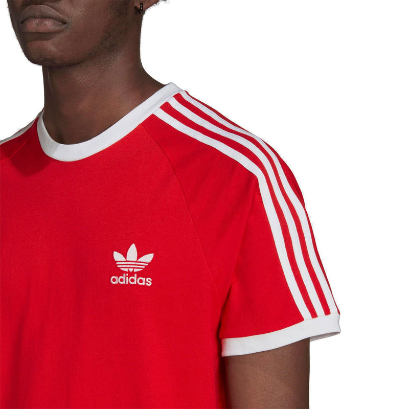 adidas Originals Adicolor Classics 3-Stripes Tee - Red - ViaductClothing -  -  