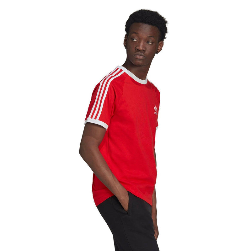 adidas Originals Adicolor Classics 3-Stripes Tee - Red - ViaductClothing -  -  