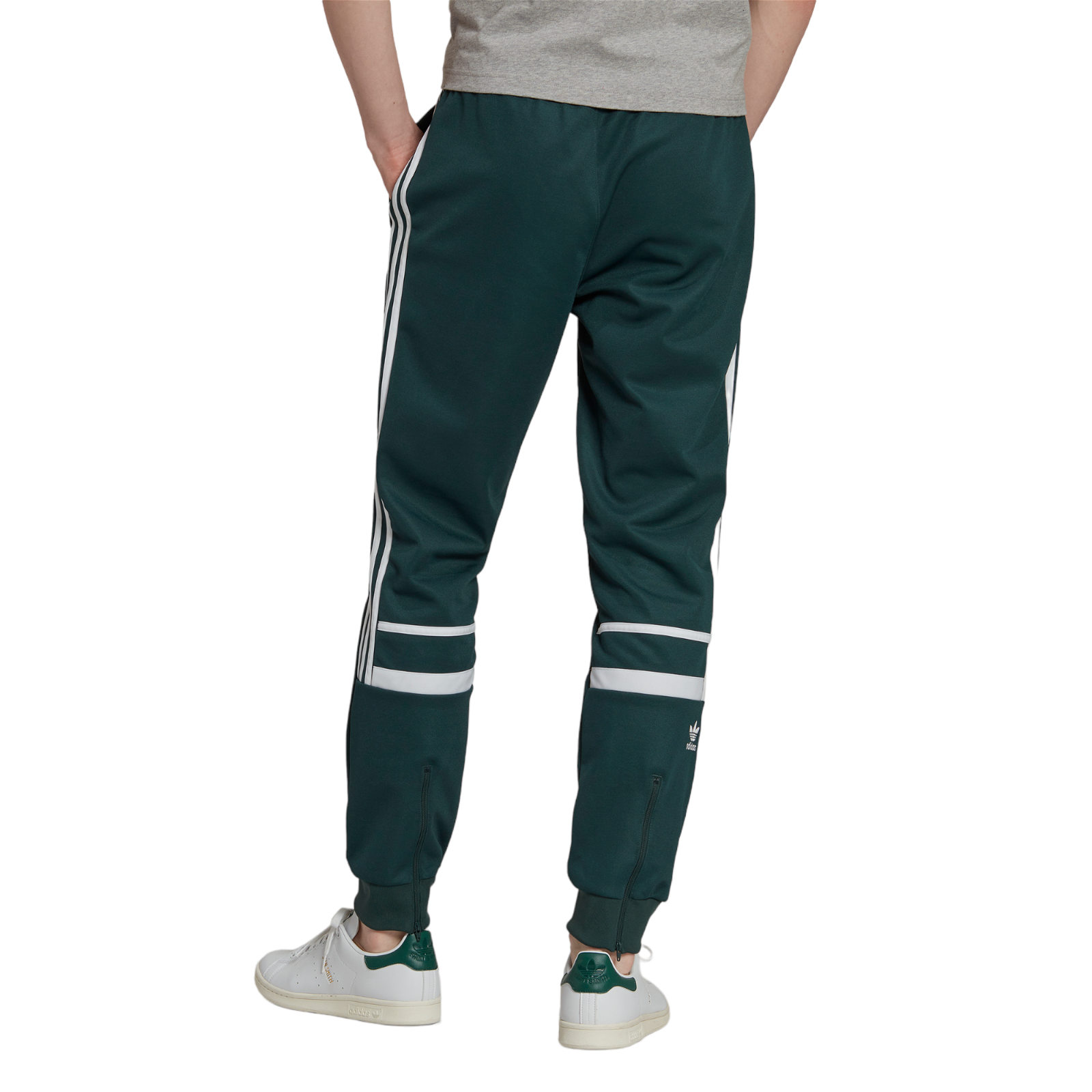 adidas Originals Adicolor Classics Cut Line Track Pants - Mineral Green - ViaductClothing -  -  