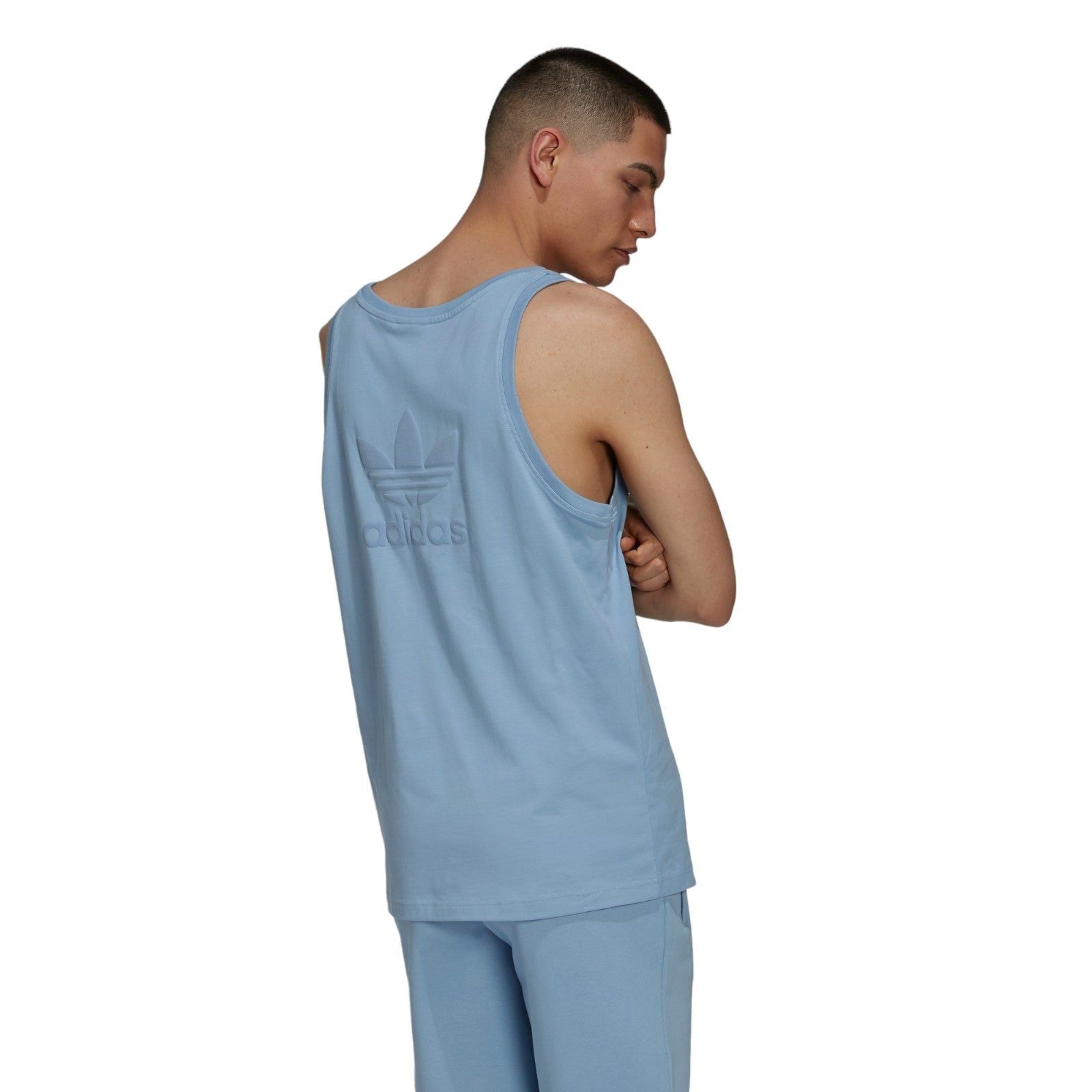 adidas Originals Adicolor Classics MM Trefoil Tank Top Ambient Sky