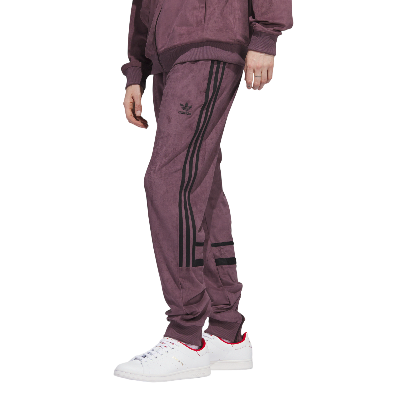 adidas Originals Adicolor Classics Plush Tracksuit Bottoms - Purple - ViaductClothing -  -  