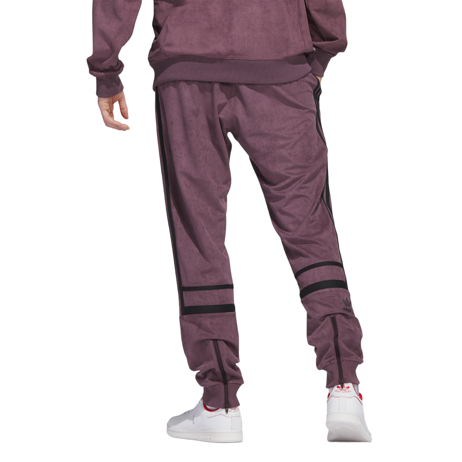adidas Originals Adicolor Classics Plush Tracksuit Bottoms - Purple - ViaductClothing -  -  