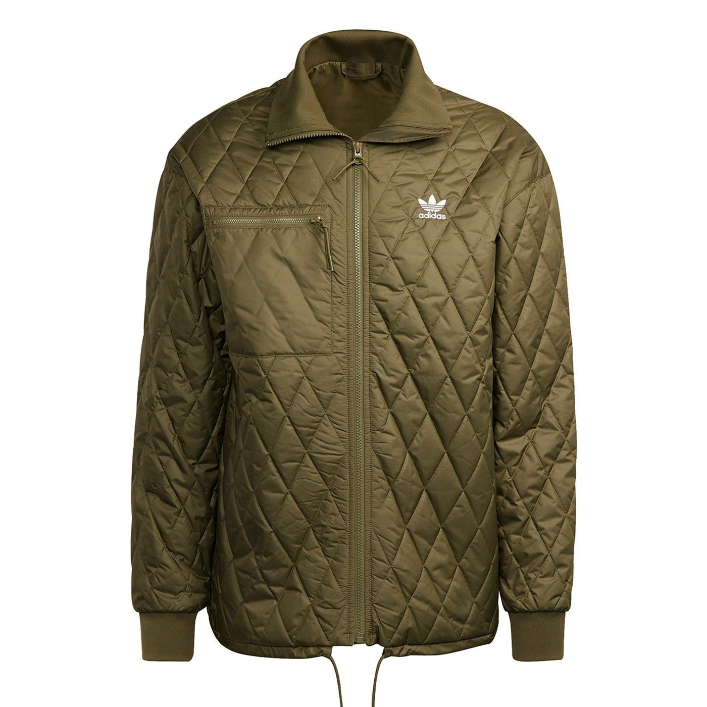 Adidas superstar olive jacket store
