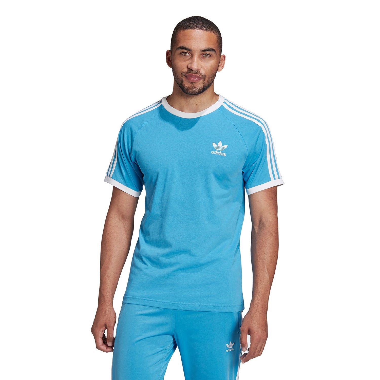 adidas Originals Adicolor Classics Trace Tee - App Sky Rush Blue - ViaductClothing -  -  