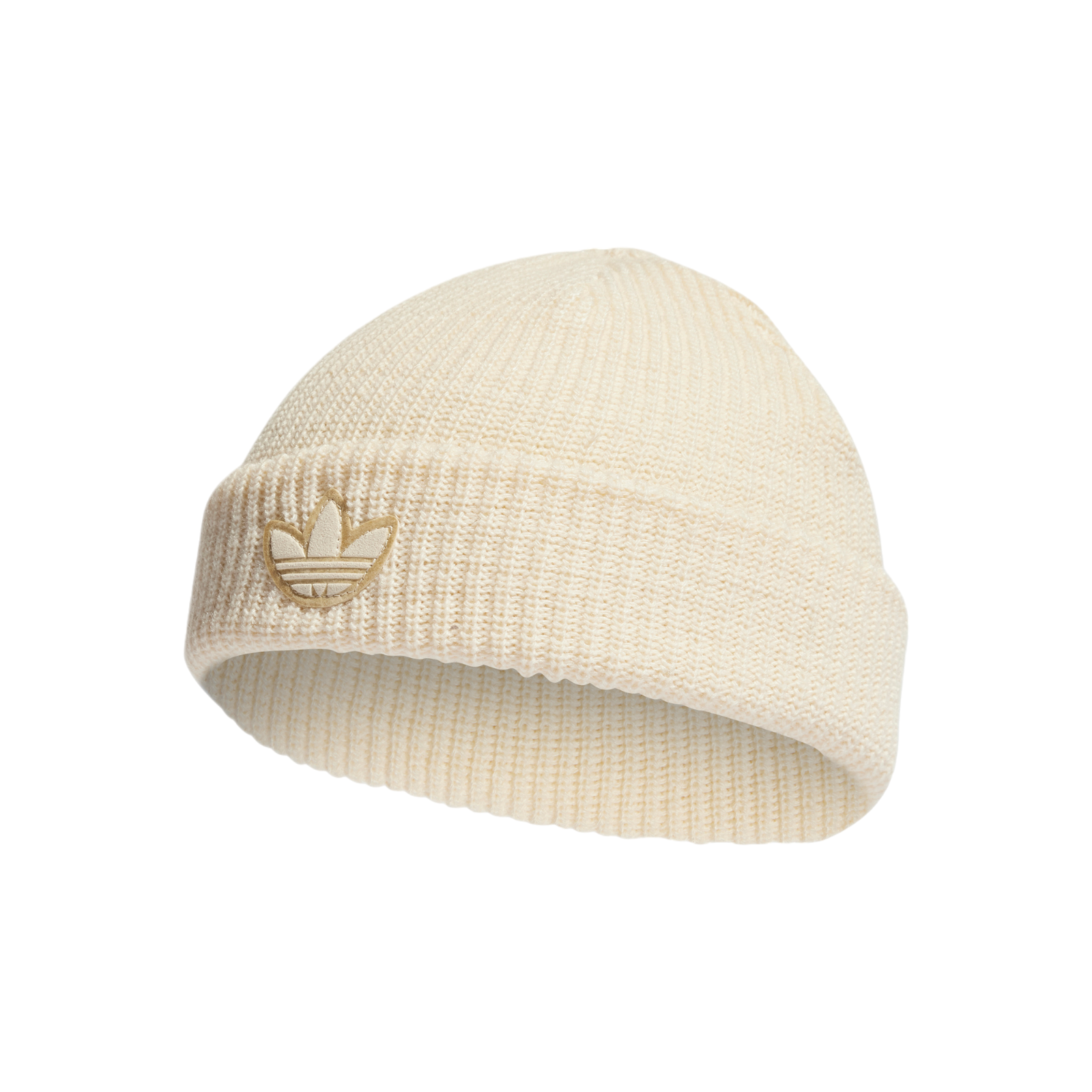 adidas Originals Adicolor Contempo Short Beanie - Wonder White - ViaductClothing -  -  