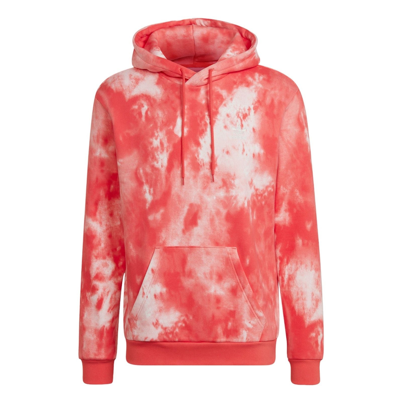 adidas Originals Adicolor Essentials Trefoil Hoodie - Semi Turbo Red - ViaductClothing -  -  