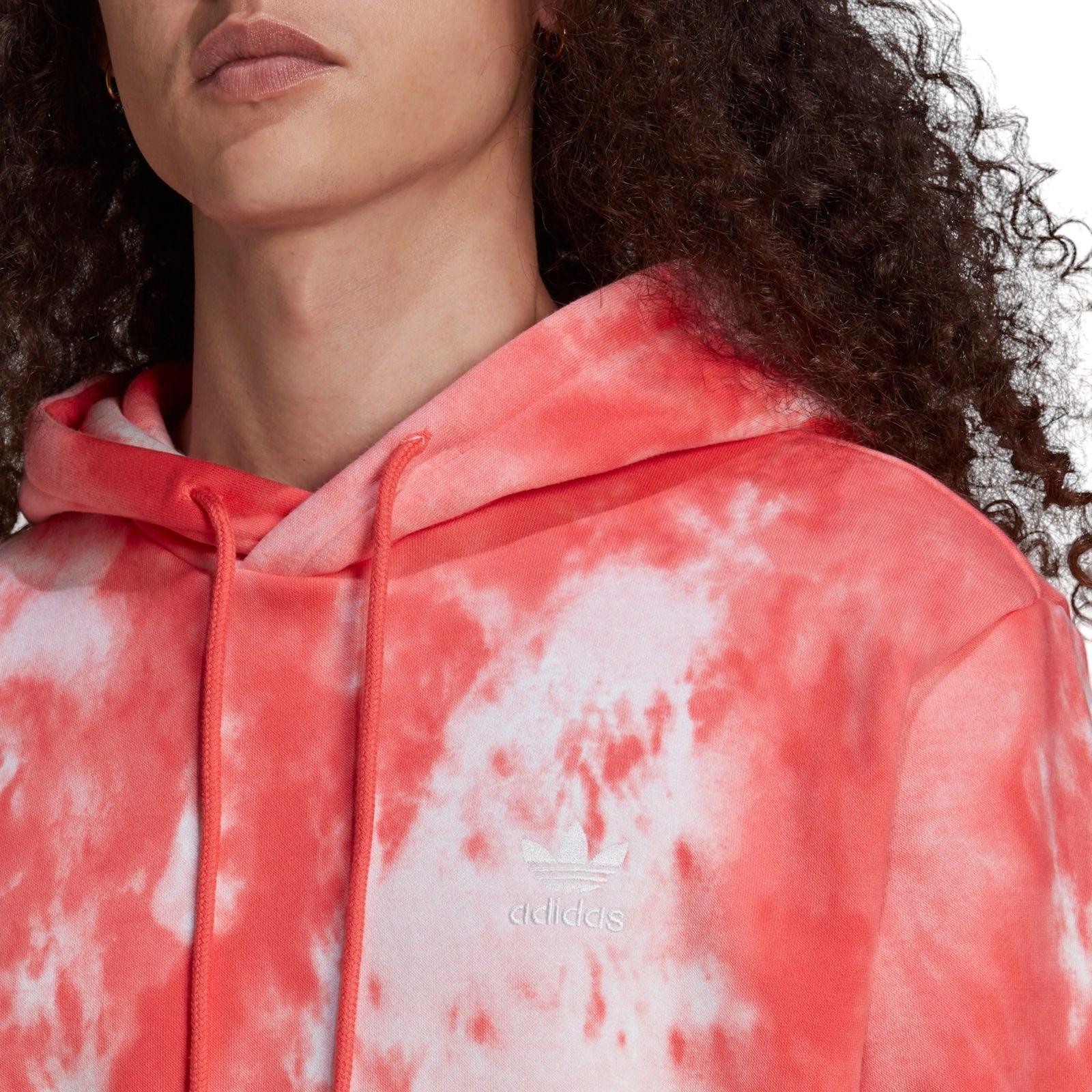 adidas Originals Adicolor Essentials Trefoil Hoodie - Semi Turbo Red - ViaductClothing -  -  