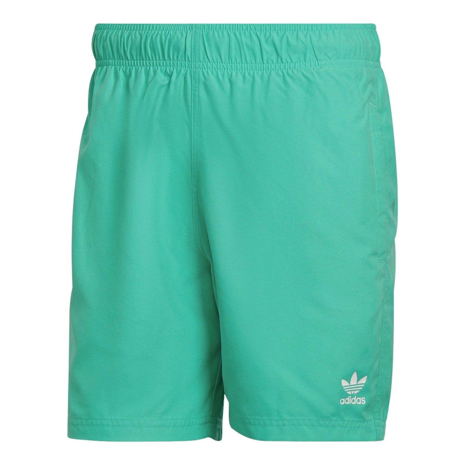 adidas Originals Adicolor Essentials Trefoil Swim Shorts - Hi-Res Green - ViaductClothing -  -  