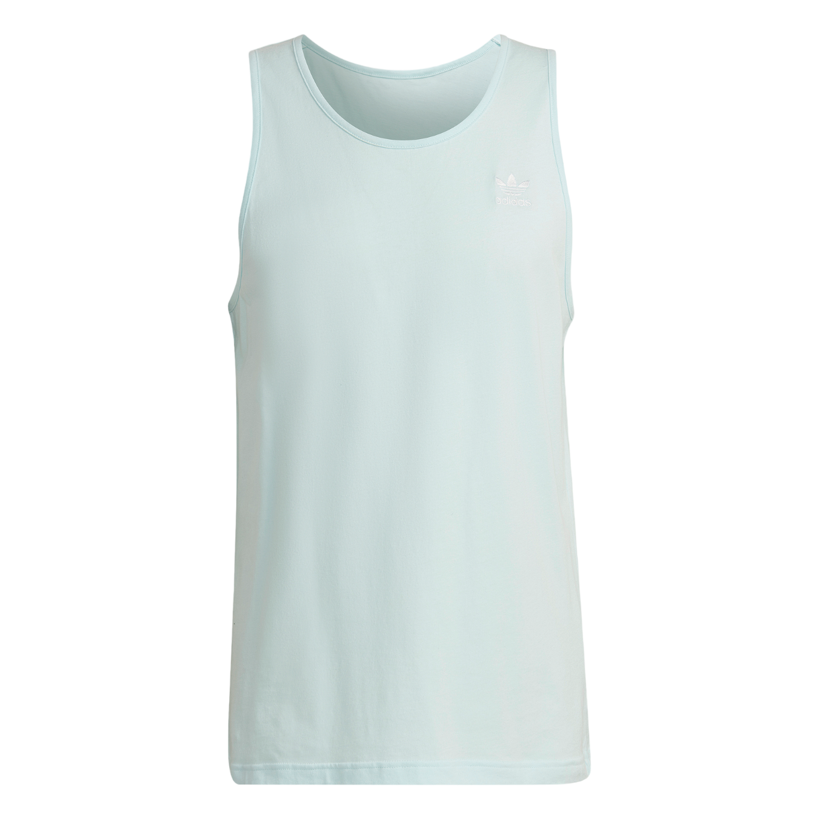 adidas Originals Adicolor Essentials Trefoil Tank Top - Almost Blue - ViaductClothing -  -  