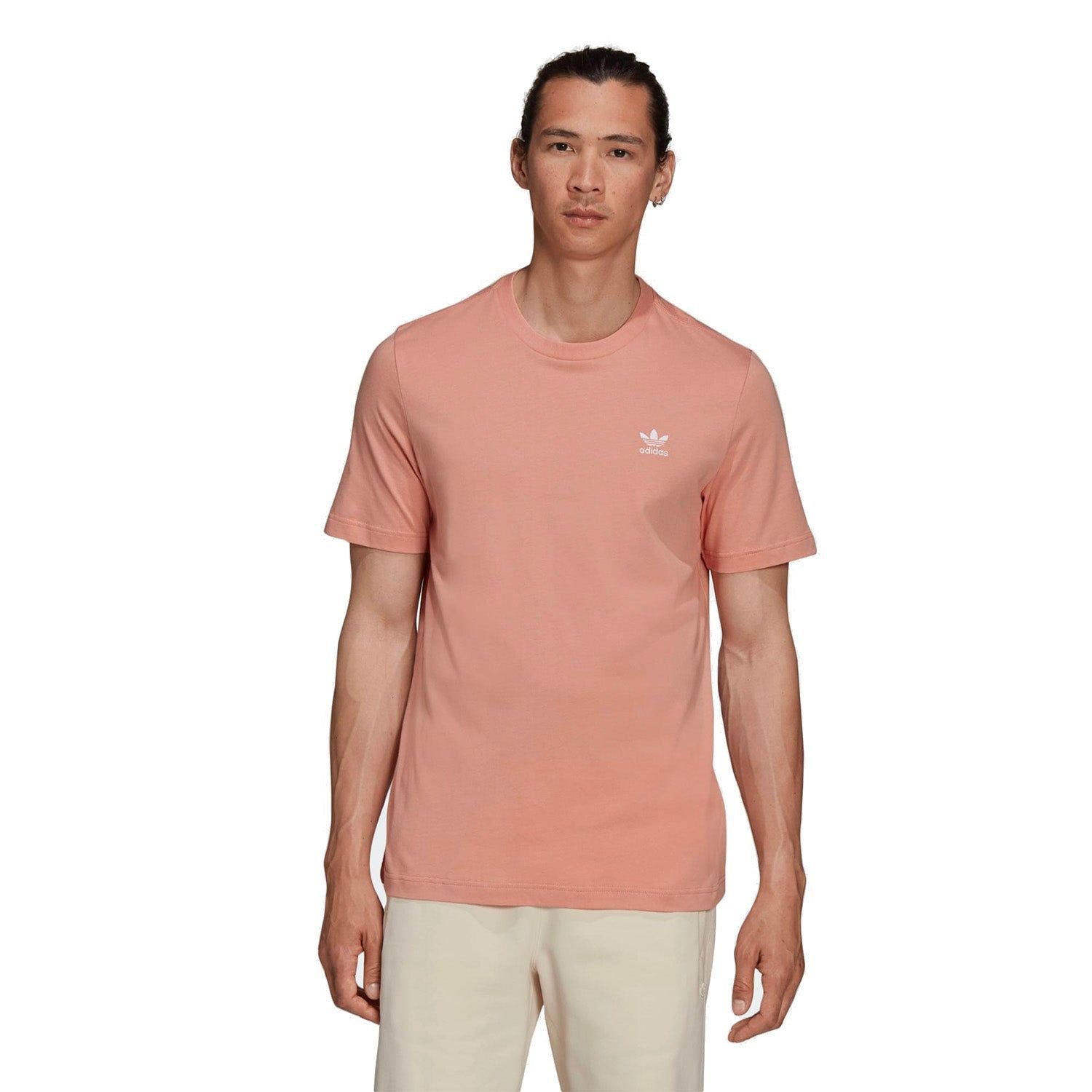 adidas Originals Adicolor Essentials Trefoil Tee - Ambient Blush - ViaductClothing -  -  