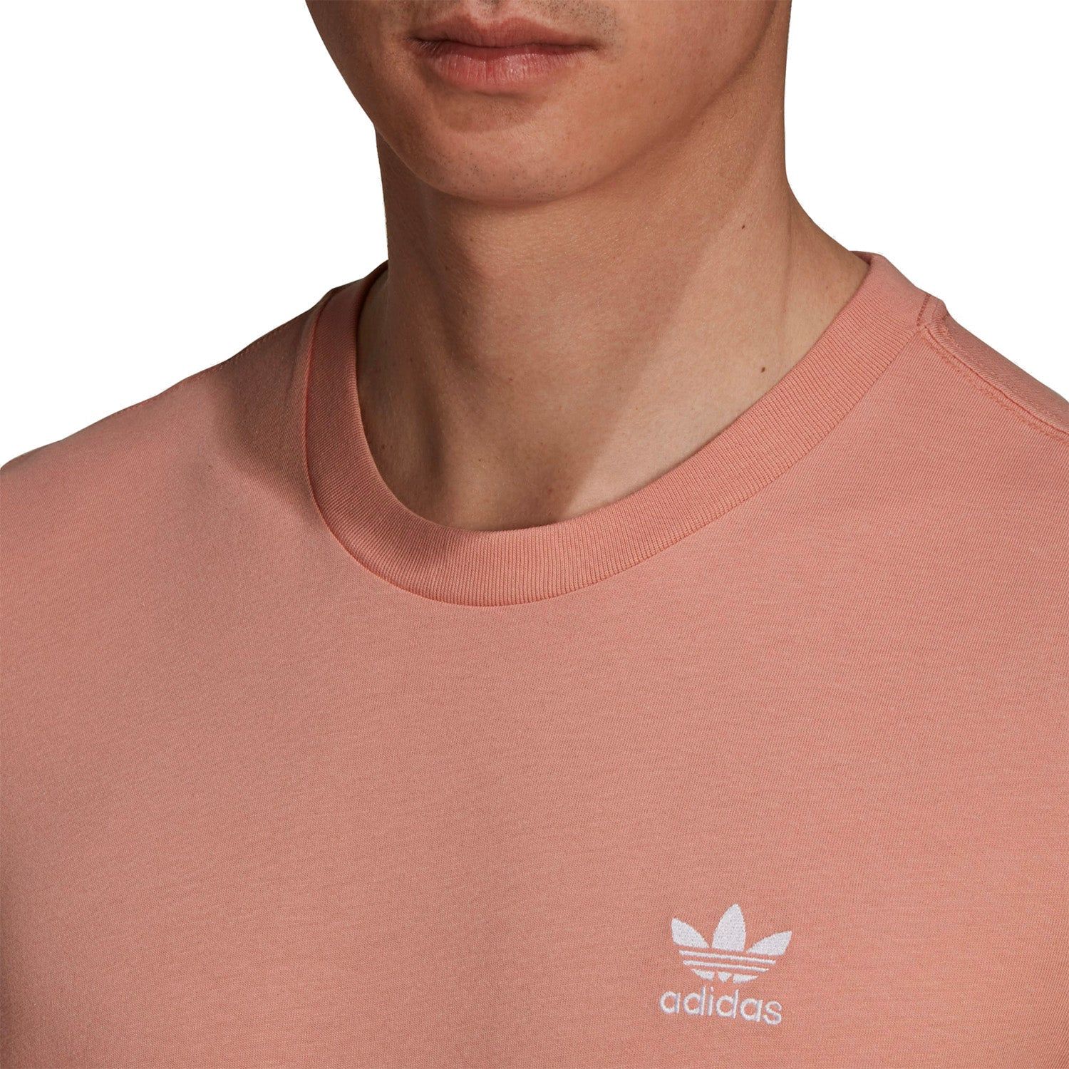 adidas Originals Adicolor Essentials Trefoil Tee - Ambient Blush - ViaductClothing -  -  