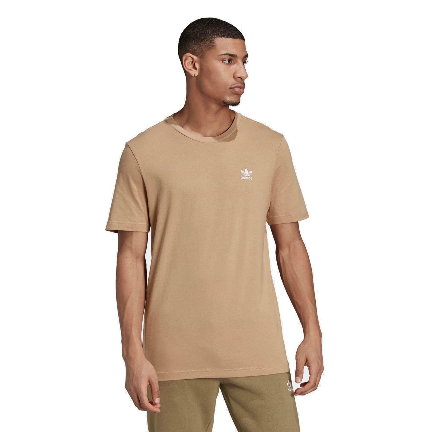 adidas Originals Adicolor Essentials Trefoil Tee - Beige - ViaductClothing -  -  
