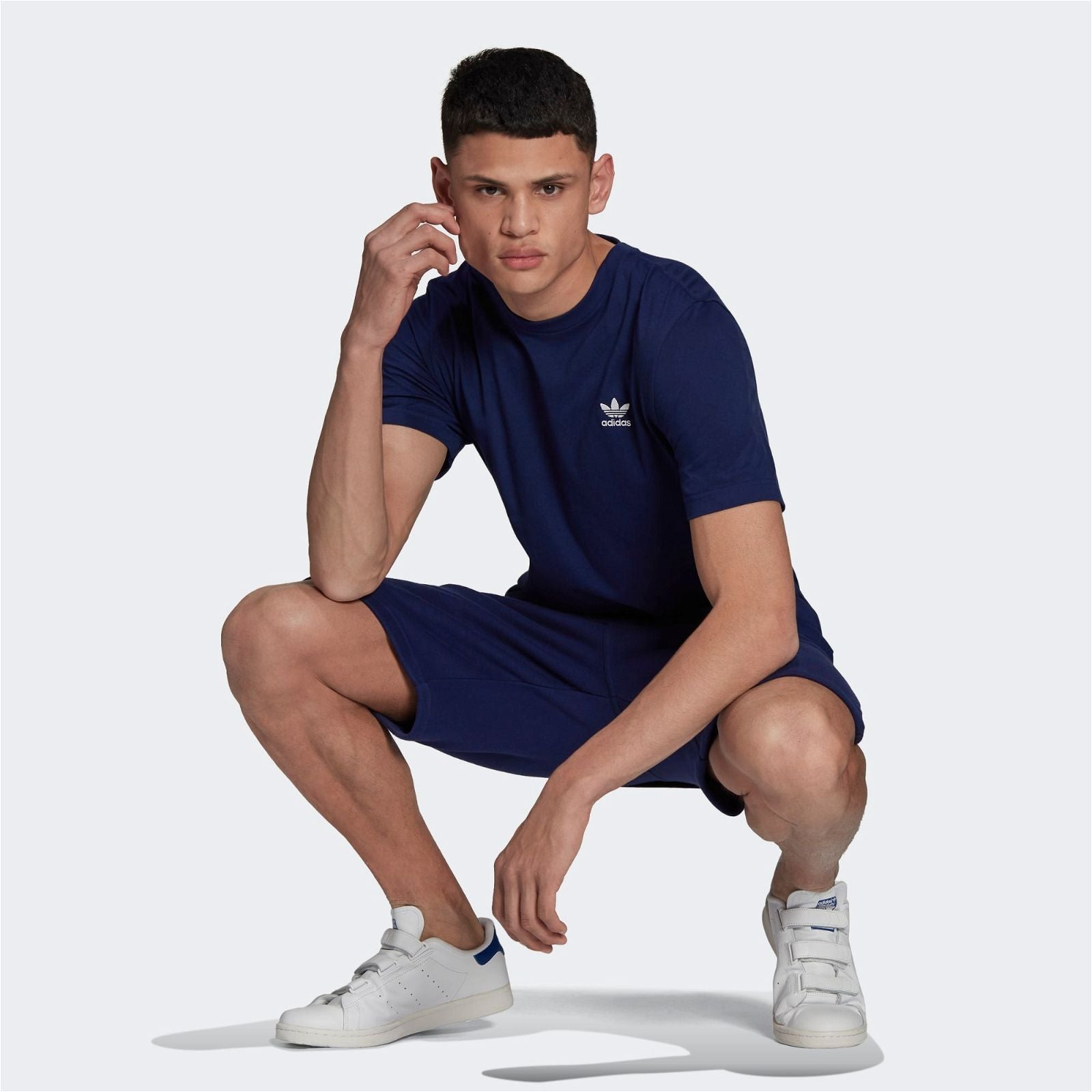 adidas Originals Adicolor Essentials Trefoil Tee - Night Sky - ViaductClothing -  -  