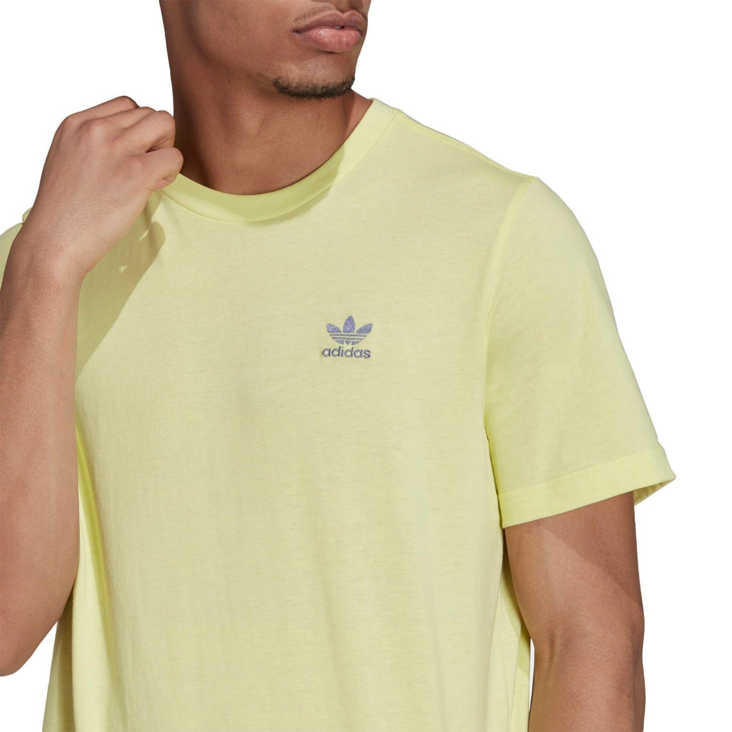 adidas Originals Adicolor Essentials Trefoil Tee - Pulse Yellow - ViaductClothing -  -  