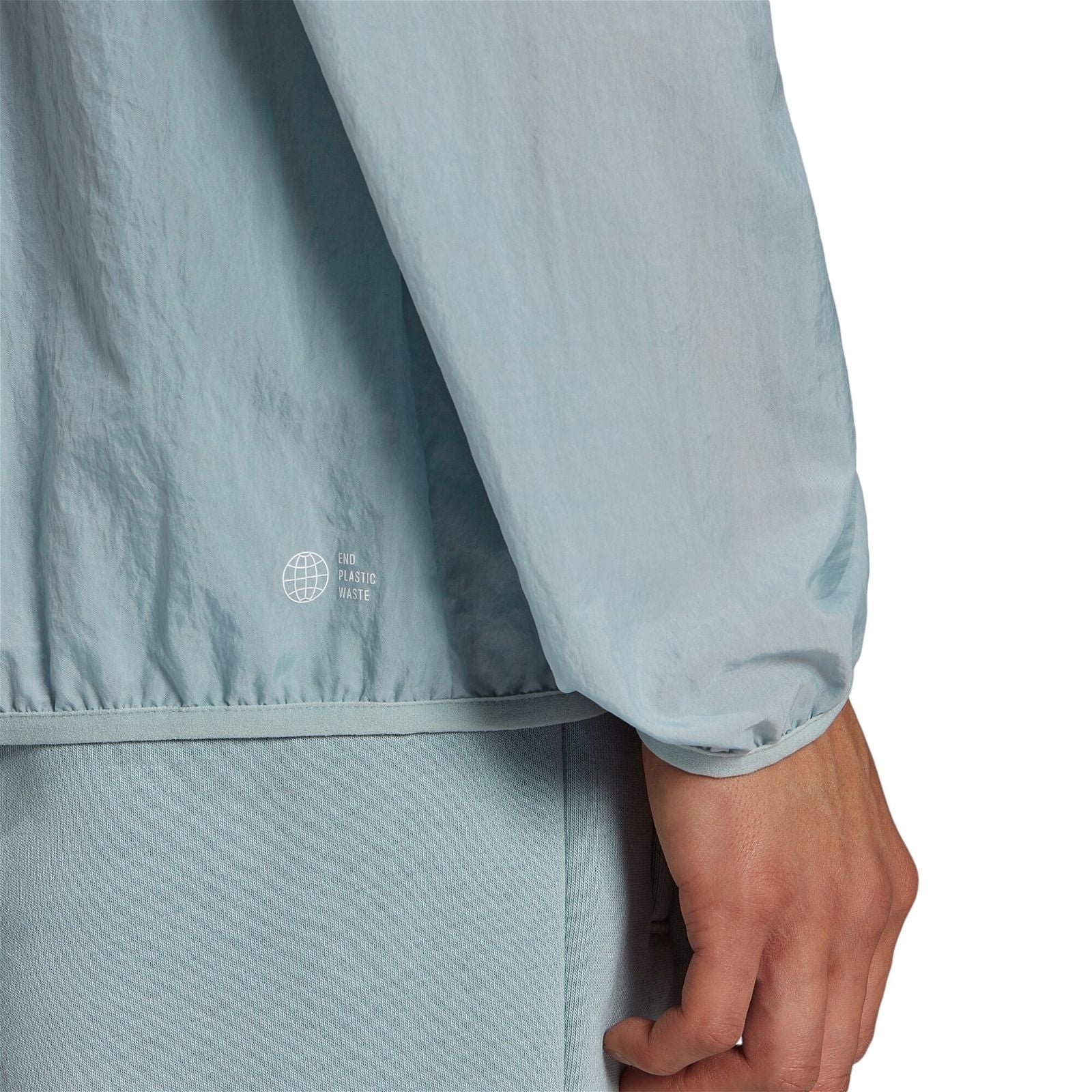 adidas Originals Adicolor Essentials Trefoil Windbreaker - Magic Grey - ViaductClothing -  -  