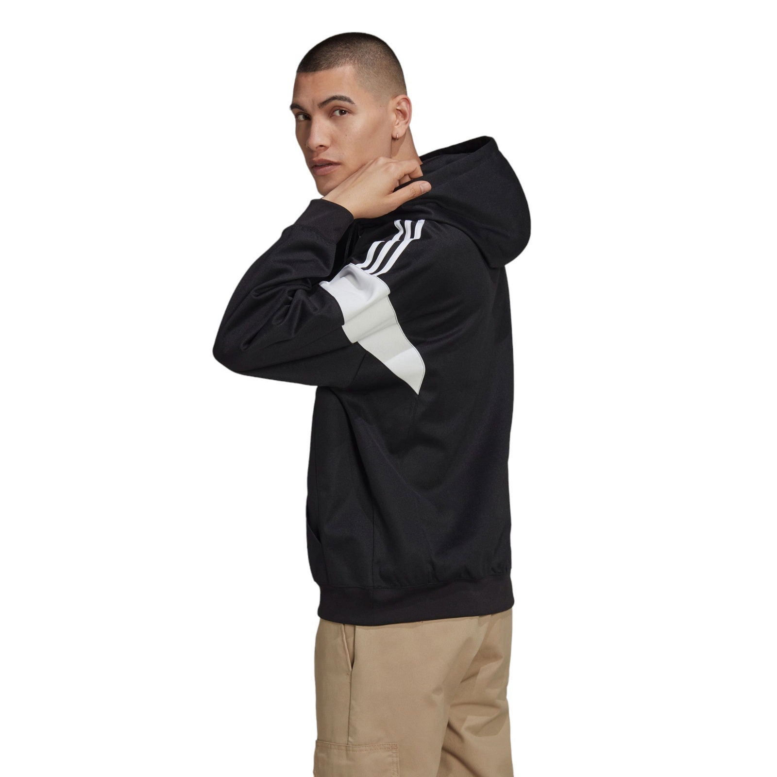 adidas Originals Adicolor Originals Challenger Hoodie - Black - ViaductClothing -  -  